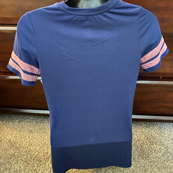 Disney Parks Womens Graphic T-Shirt Blue Lands That I Love Short Sleeve‎ Small. - Picture 4 of 7
